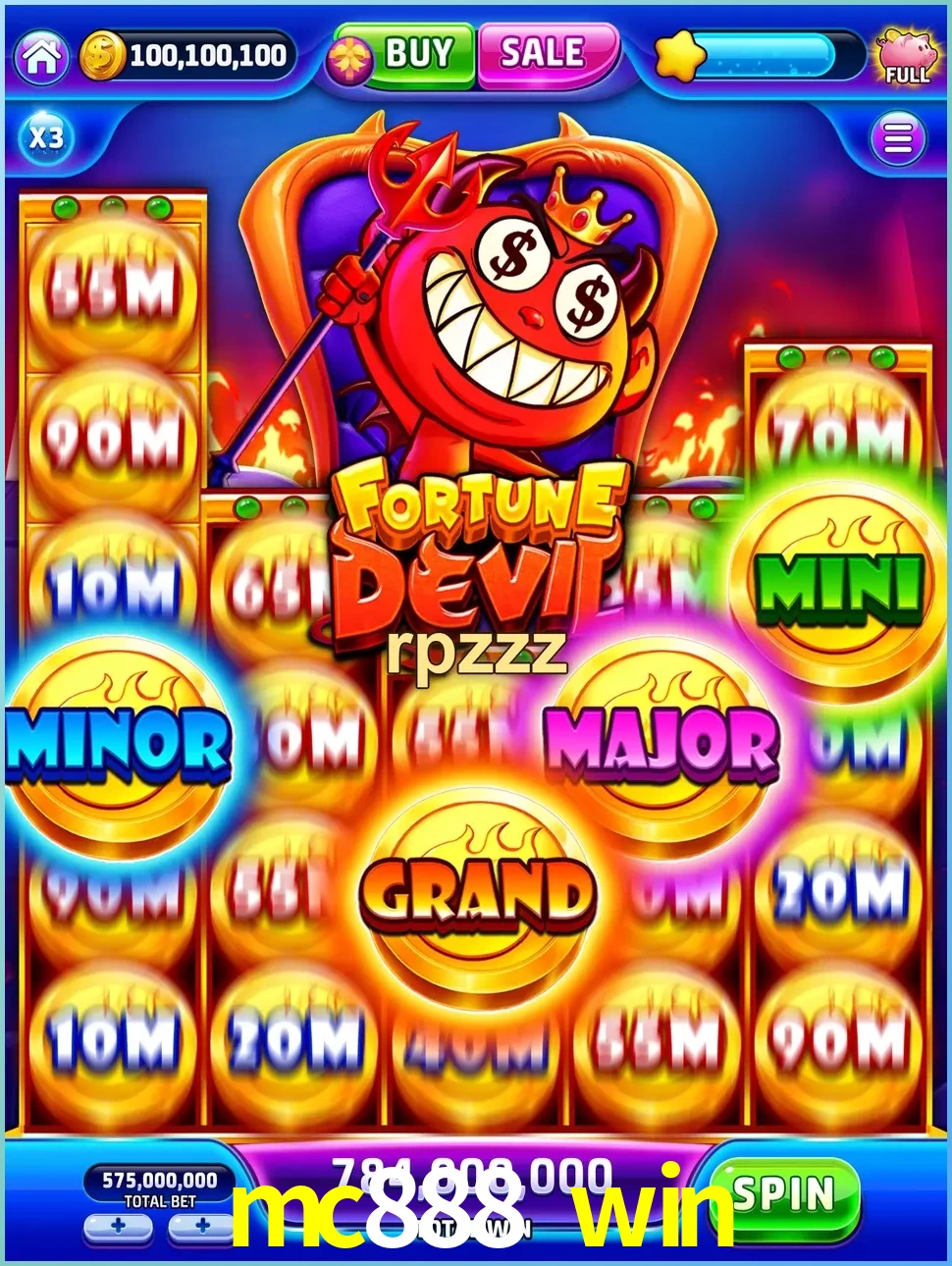 mc888 win — galeri tampilan Resmi APK